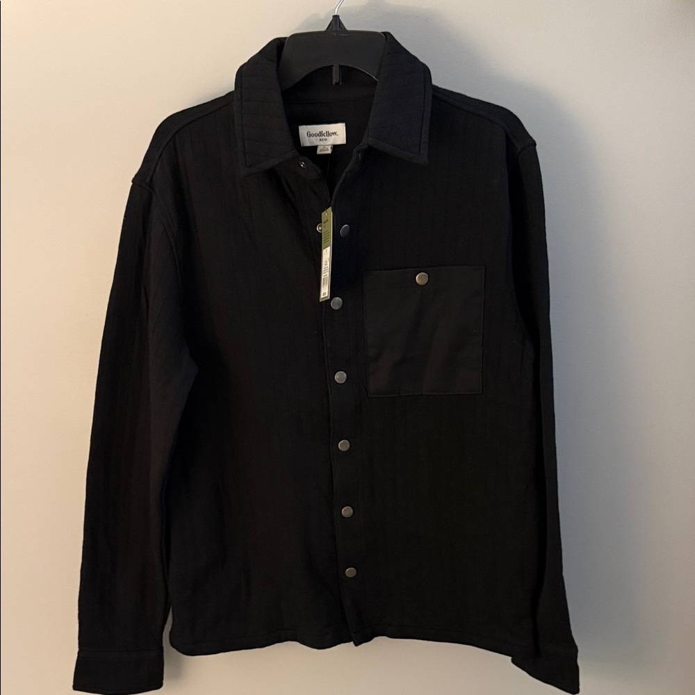 Goodfellow & Co Charcoal Button-Up Shirt
